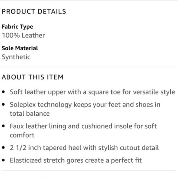 Asgi Beige Suede Leather Square Toe Heeled Chelsea Ankle Boots Booties 7.5 - Picture 12 of 16